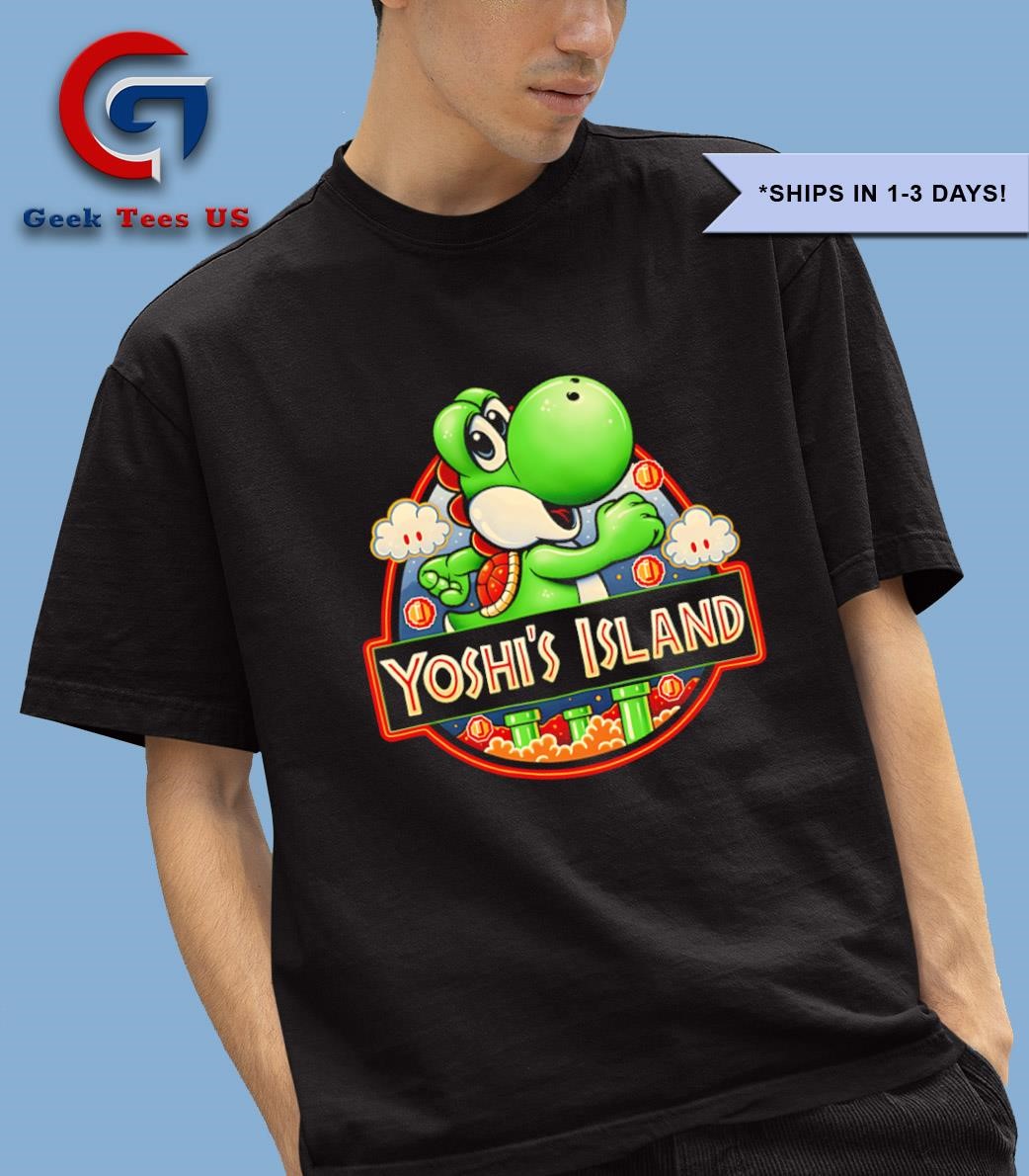 Yoshi Green Dinosaur Island shirt, hoodie, sweater, long