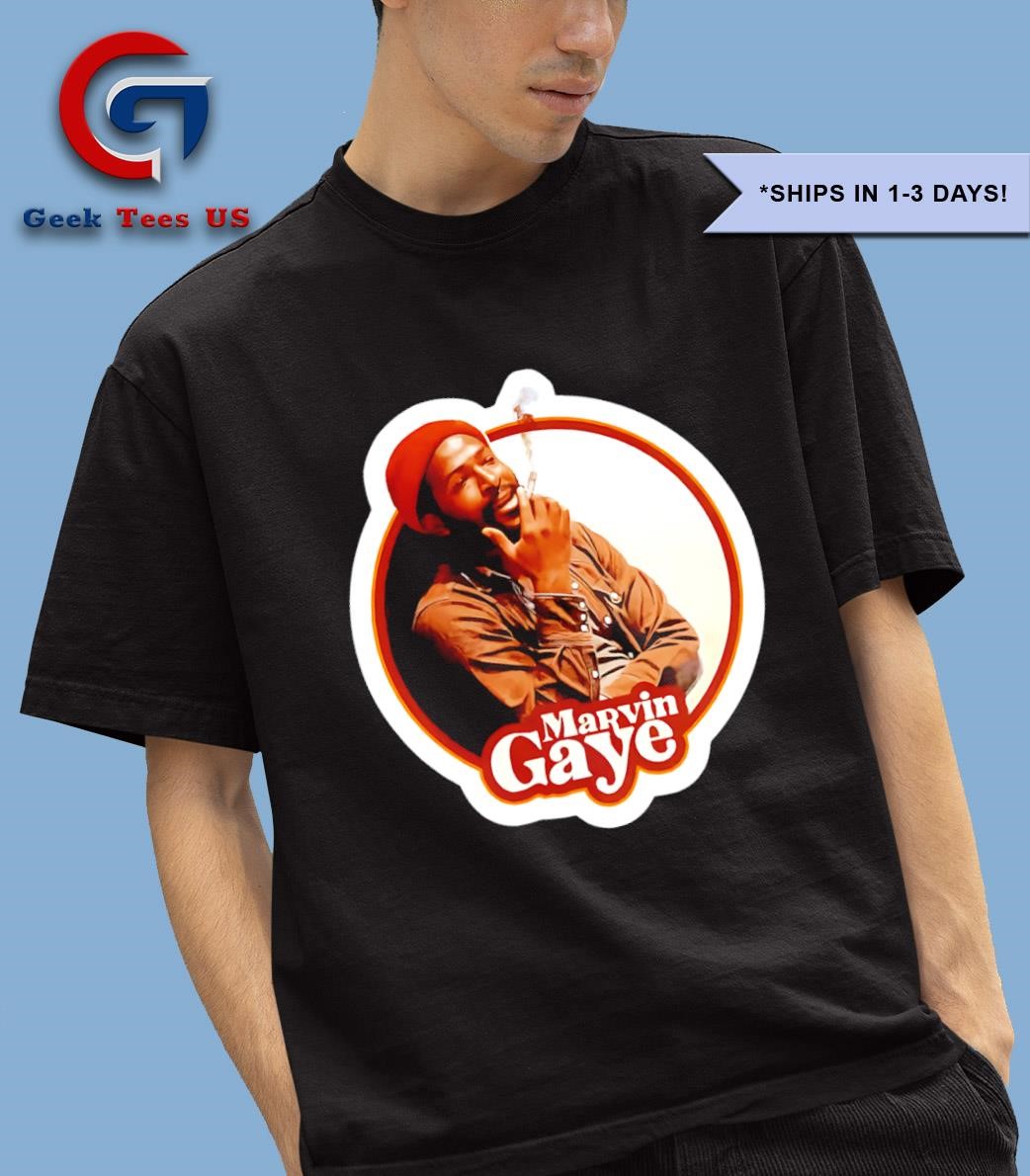 Marvin Gaye smoking retro shirt, hoodie, sweater, long