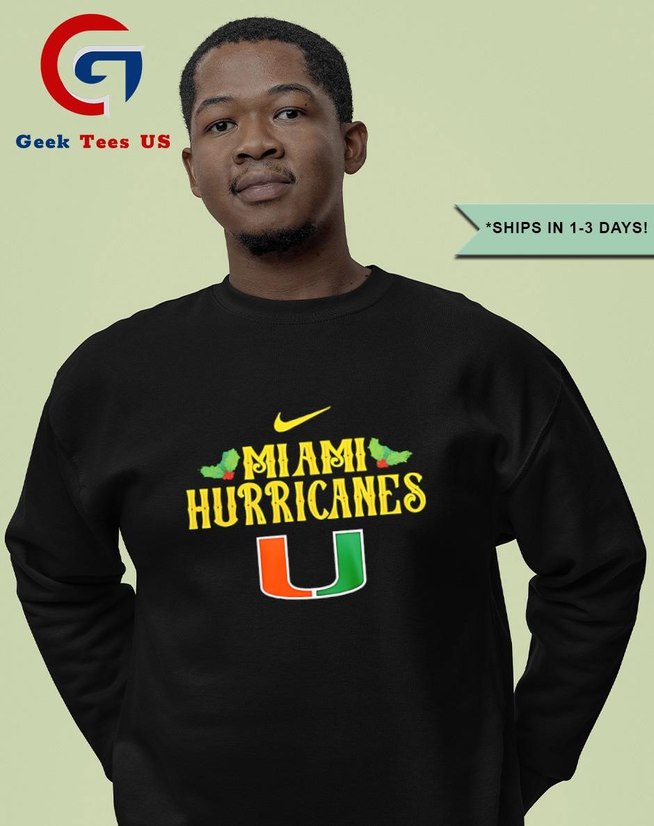nike miami hurricanes shirt