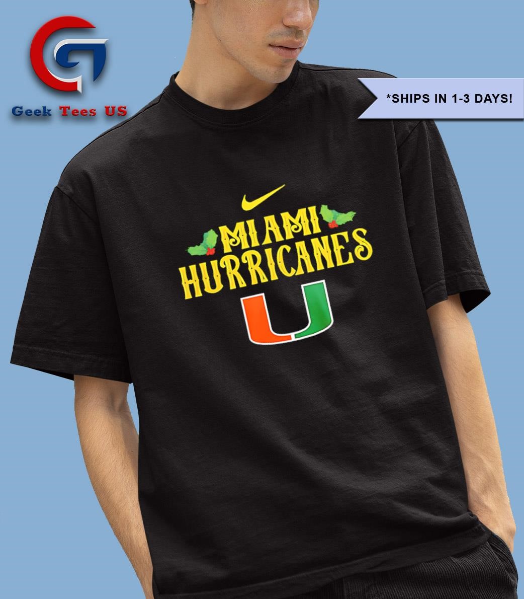 nike miami hurricanes shirt