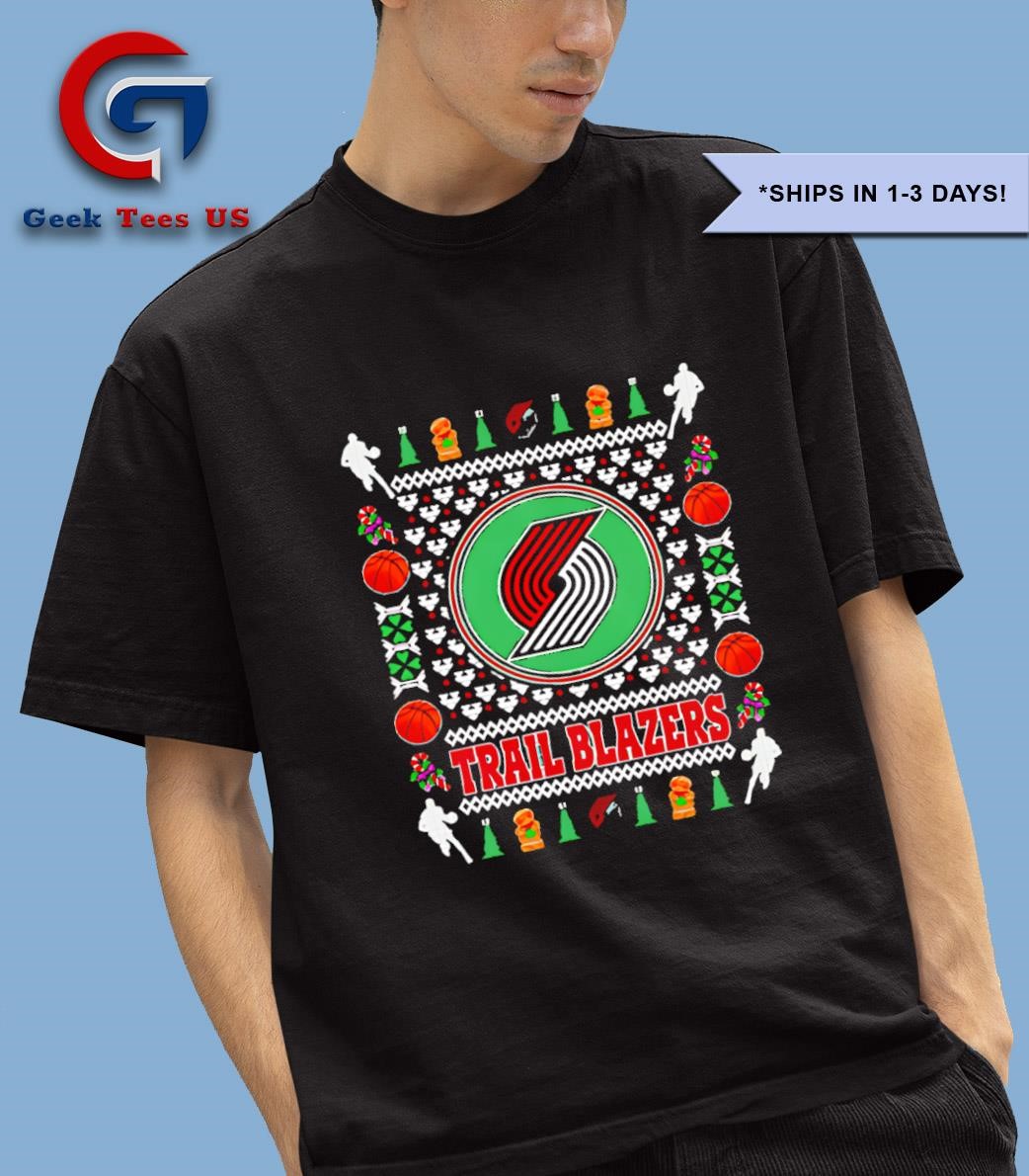 Trail blazers christmas jersey hotsell