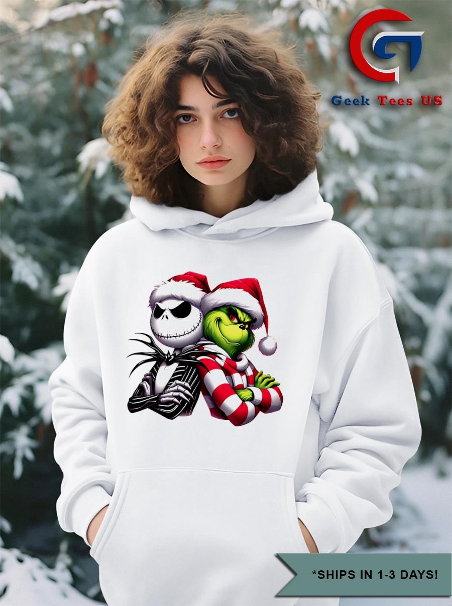 jack skellington and grinch shirt