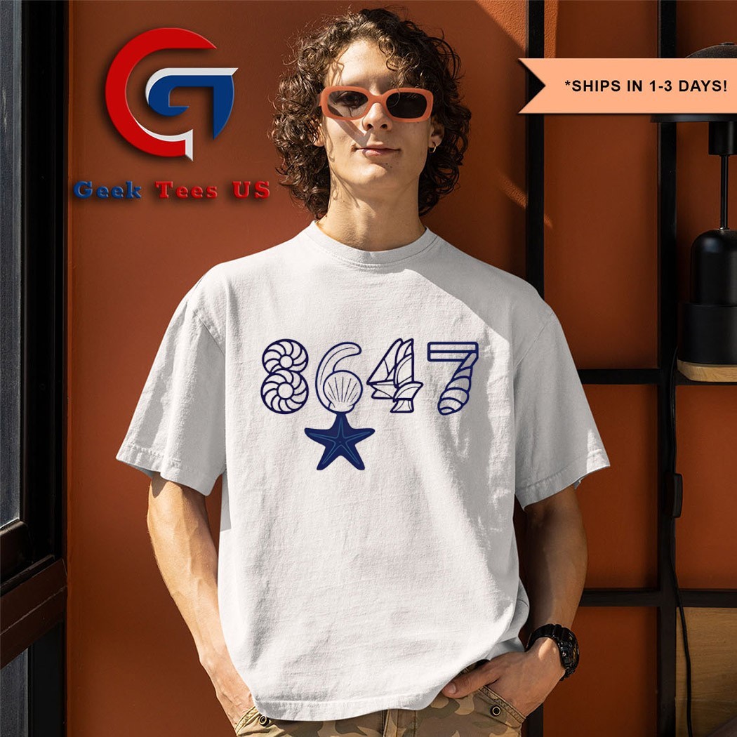 Trump 8647 Starfish Seashells shirt, hoodie, sweater, long