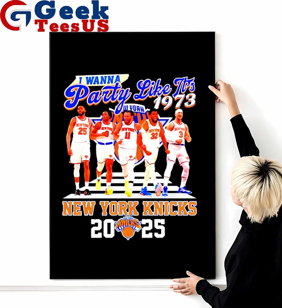 I wanna party like it's 1973 New York Knicks 2025 abbey road
