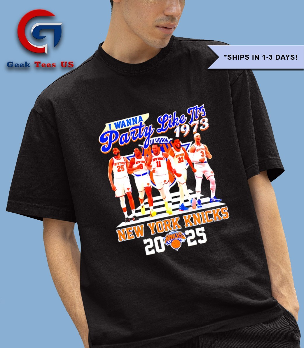 I wanna party like it's 1973 New York Knicks 2025 abbey road