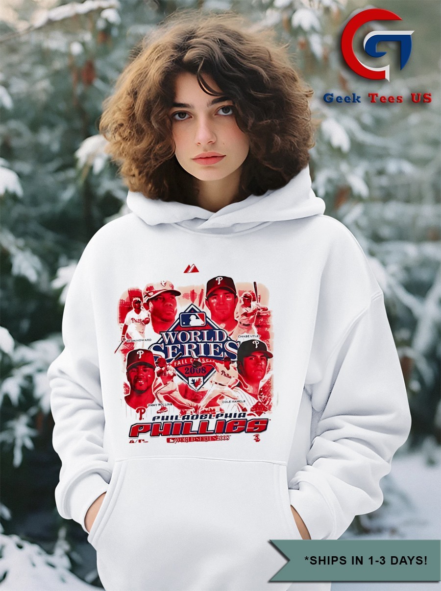 MLB WORLD SERIES 2008 Phillies パーカー 2XL 2008 Philadelphia Phillies World Series MLB Sweatshirt Size
