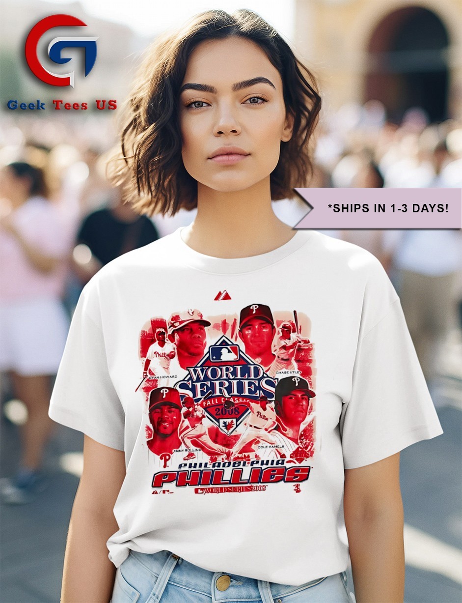 応援グッズ MLB Phillies Majestic game shirt Majestic Vance Worley Vanimal Philadelphia Phillies Baseball