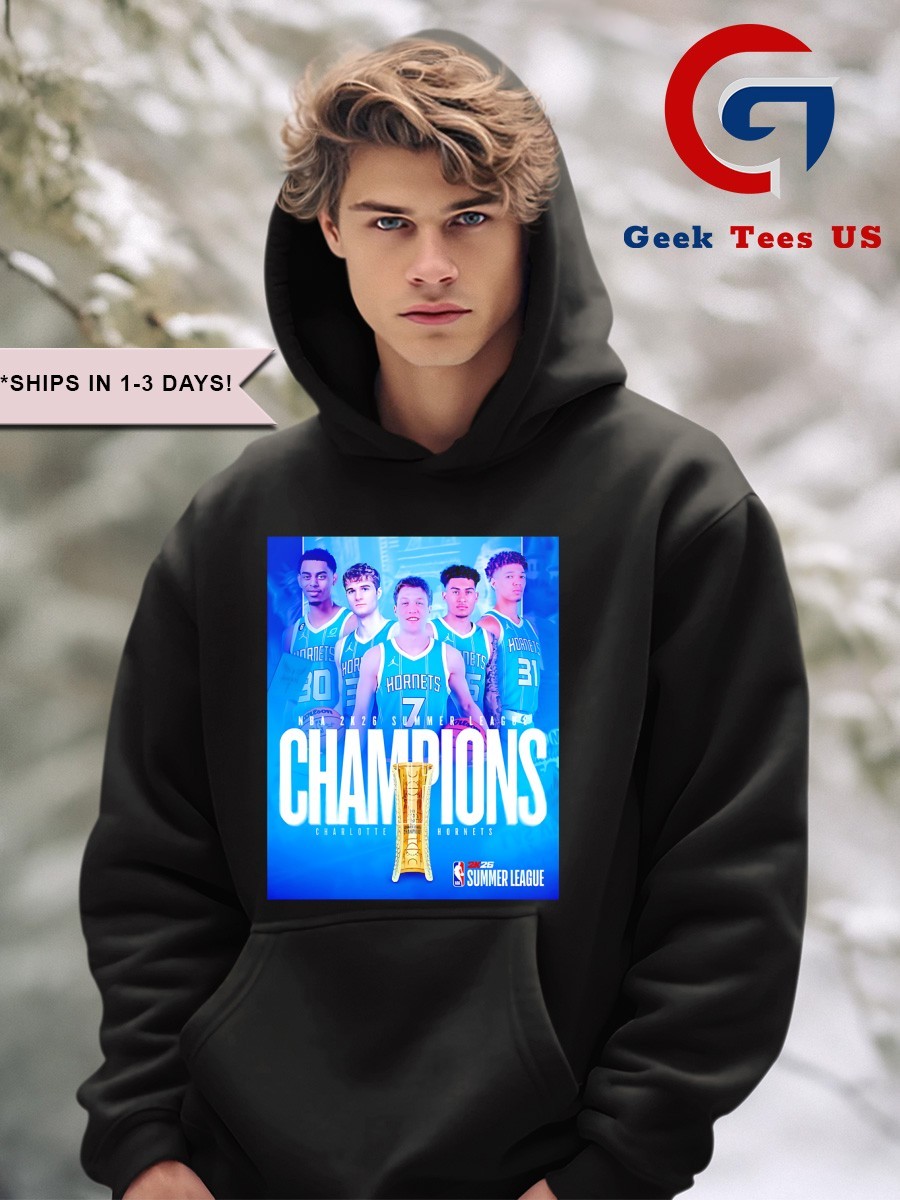 2025 Summer League Champion Charlotte Hornets NBA shirt