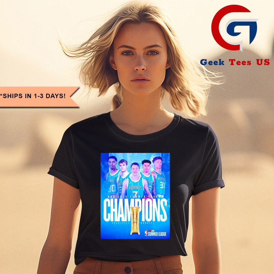 2025 Summer League Champion Charlotte Hornets NBA shirt