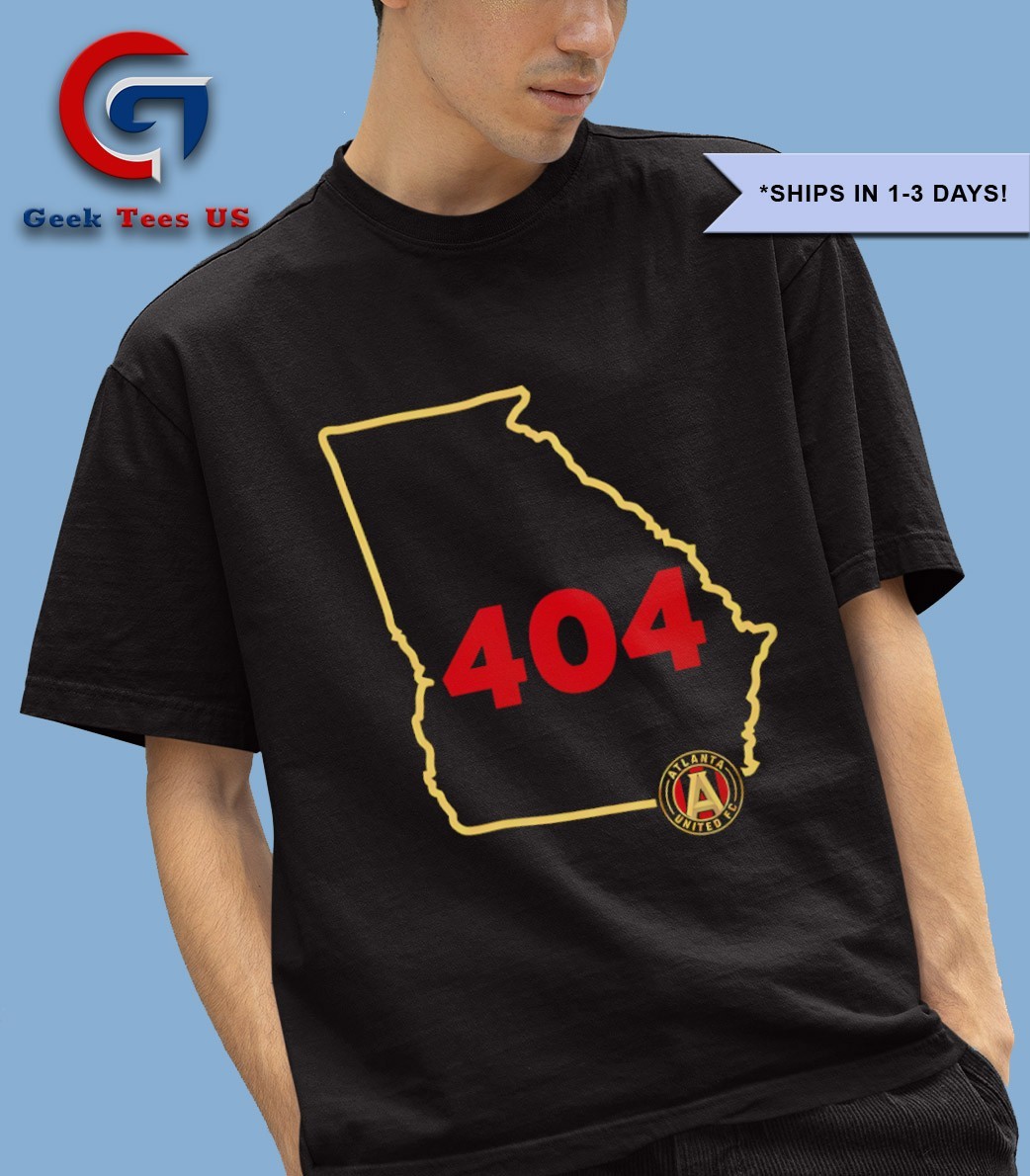 404 Area Code State Atlanta United FC shirt, hoodie, sweater