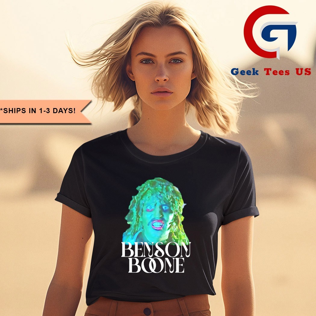 Benson Boone ベンソンブーン　Tシャツ Benson Boone - Benson Boone Navy Crayon Tee | Warner Music