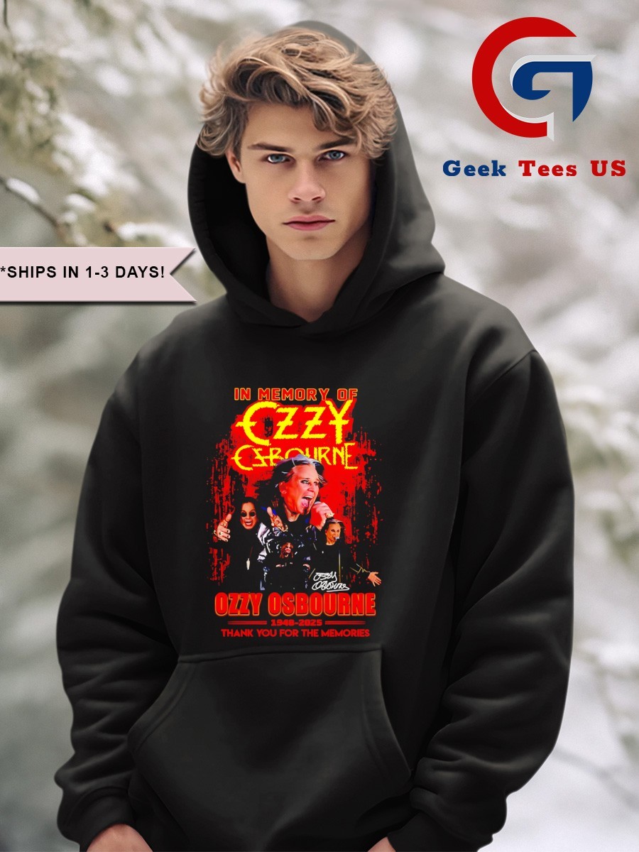 In Memory Of Ozzy Osbourne 1948-2025 Thank You For The