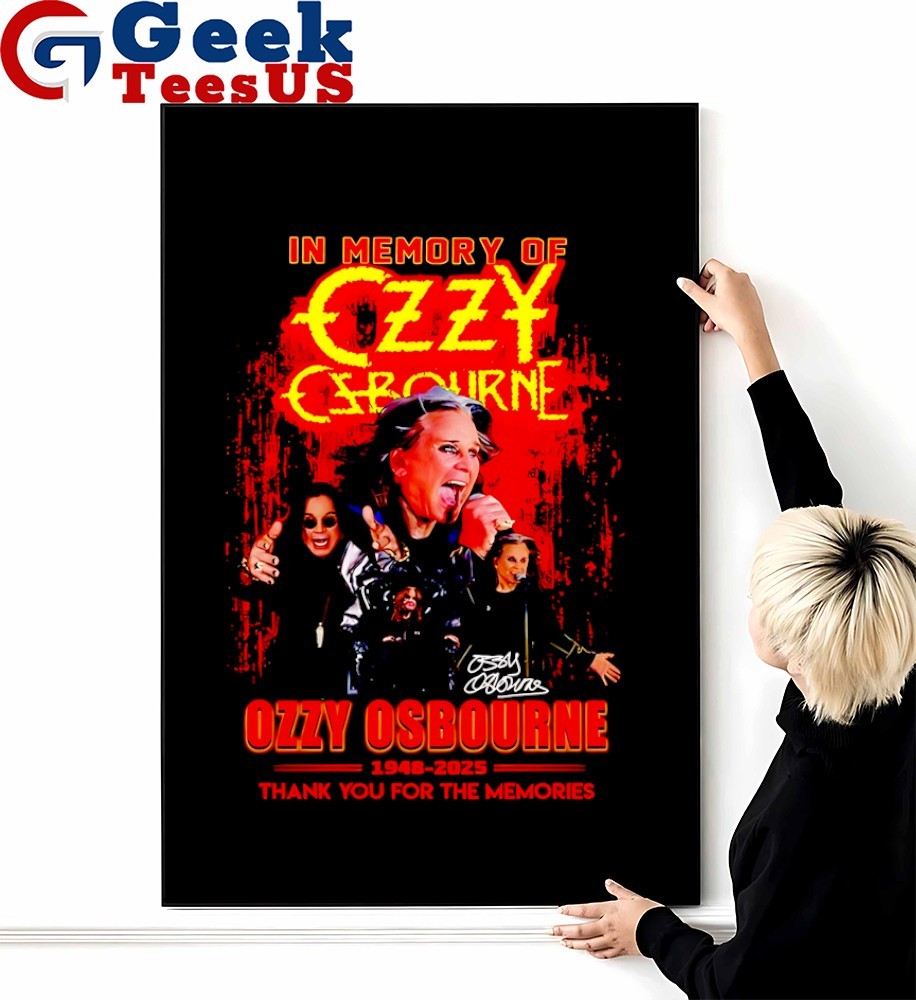 ozzy様 In Memory Of Ozzy Osbourne 1948-2025 Thank You For The