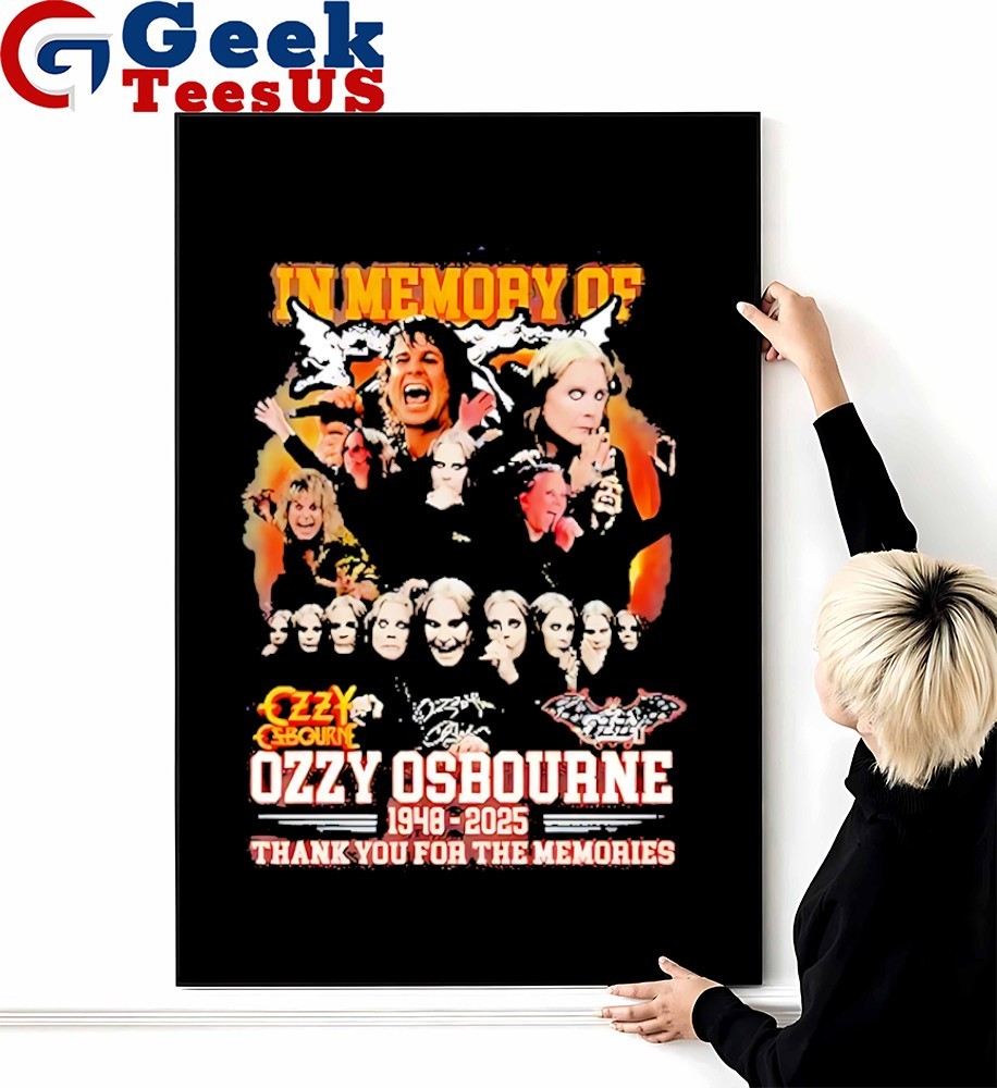 その他 MAY HISTORY 08 Inmemory Of Ozzy Osbourne 1948 2025 thank you for the