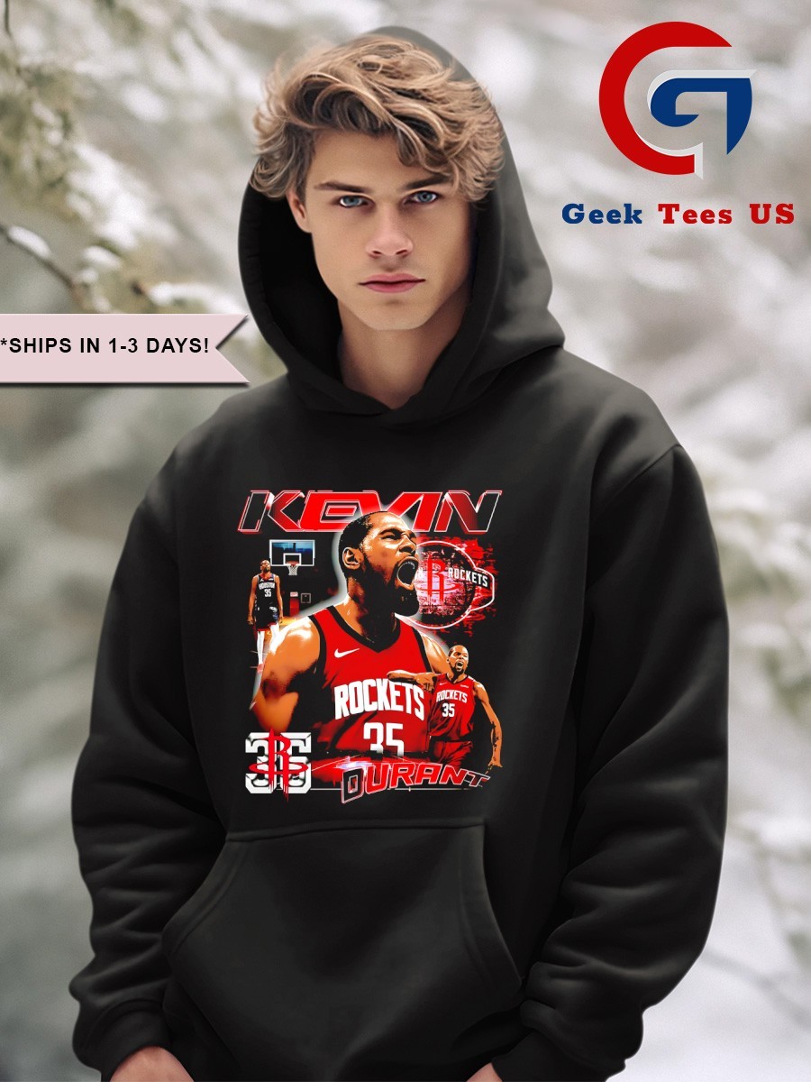 Kevin Durant Houston Rockets NBA 2025 graphic shirt, hoodie