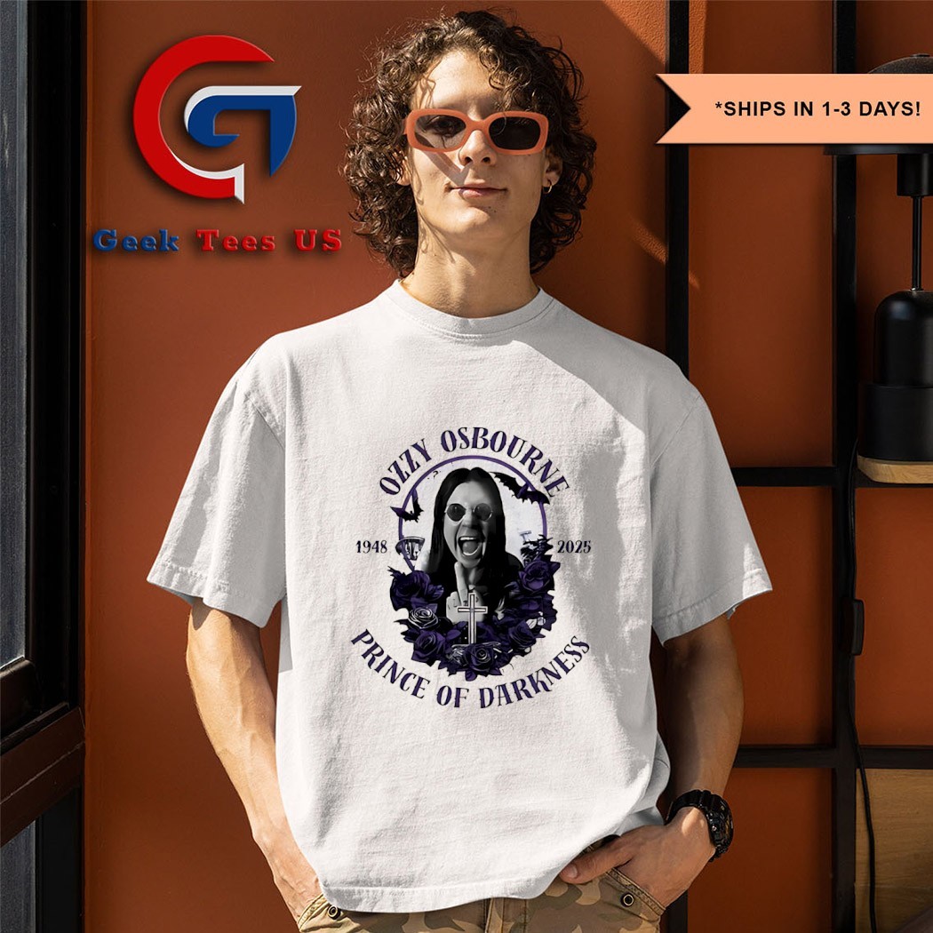 oz様 Ozzy Osbourne 1948-2025 Prince Of Darkness shirt, hoodie