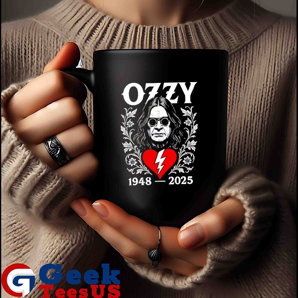 Ozzy Osbourne 1948-2025 broken heart shirt, hoodie, sweater