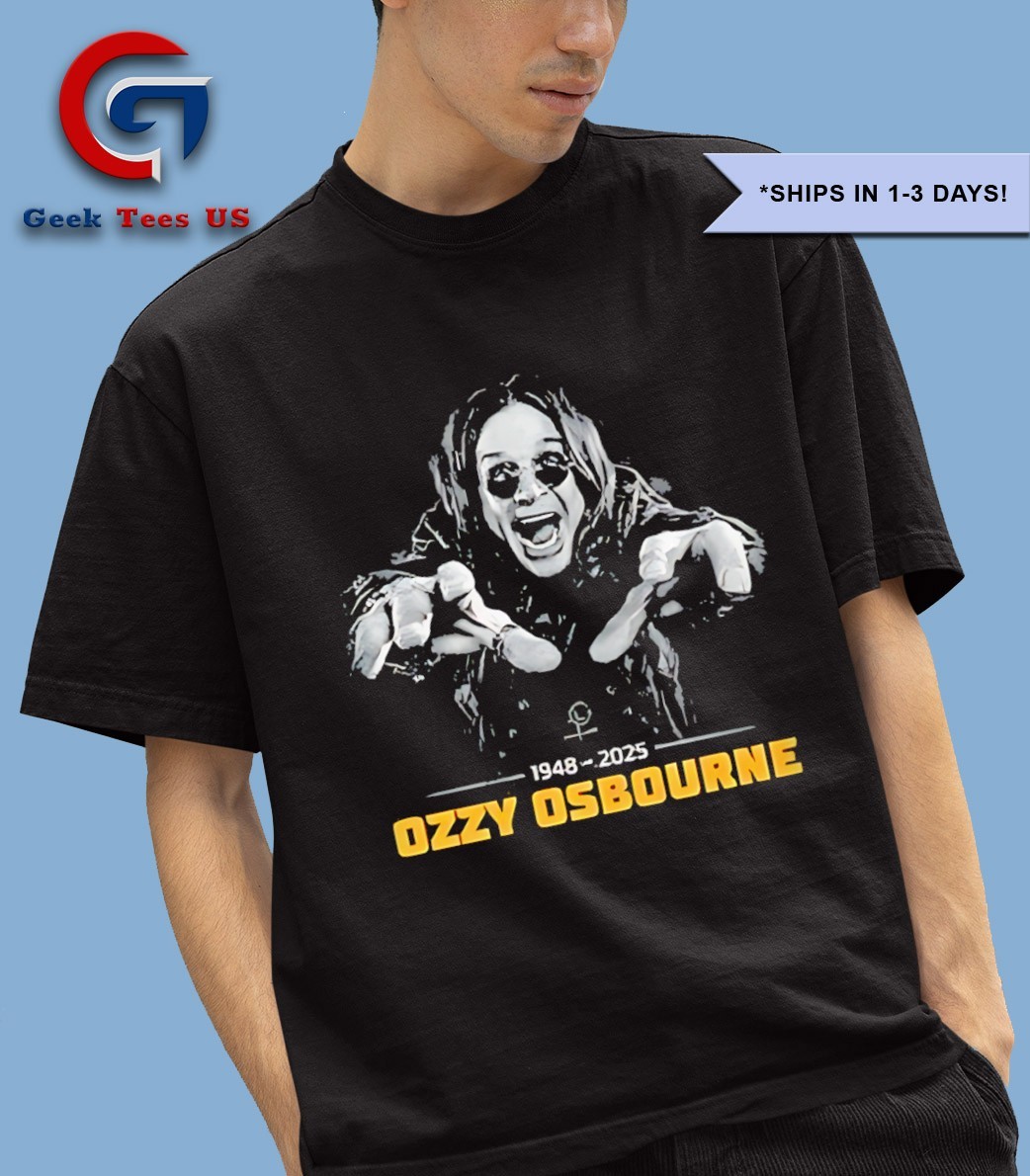 Ozzy Osbourne 1948 – 2025 shirt, hoodie, sweater, long