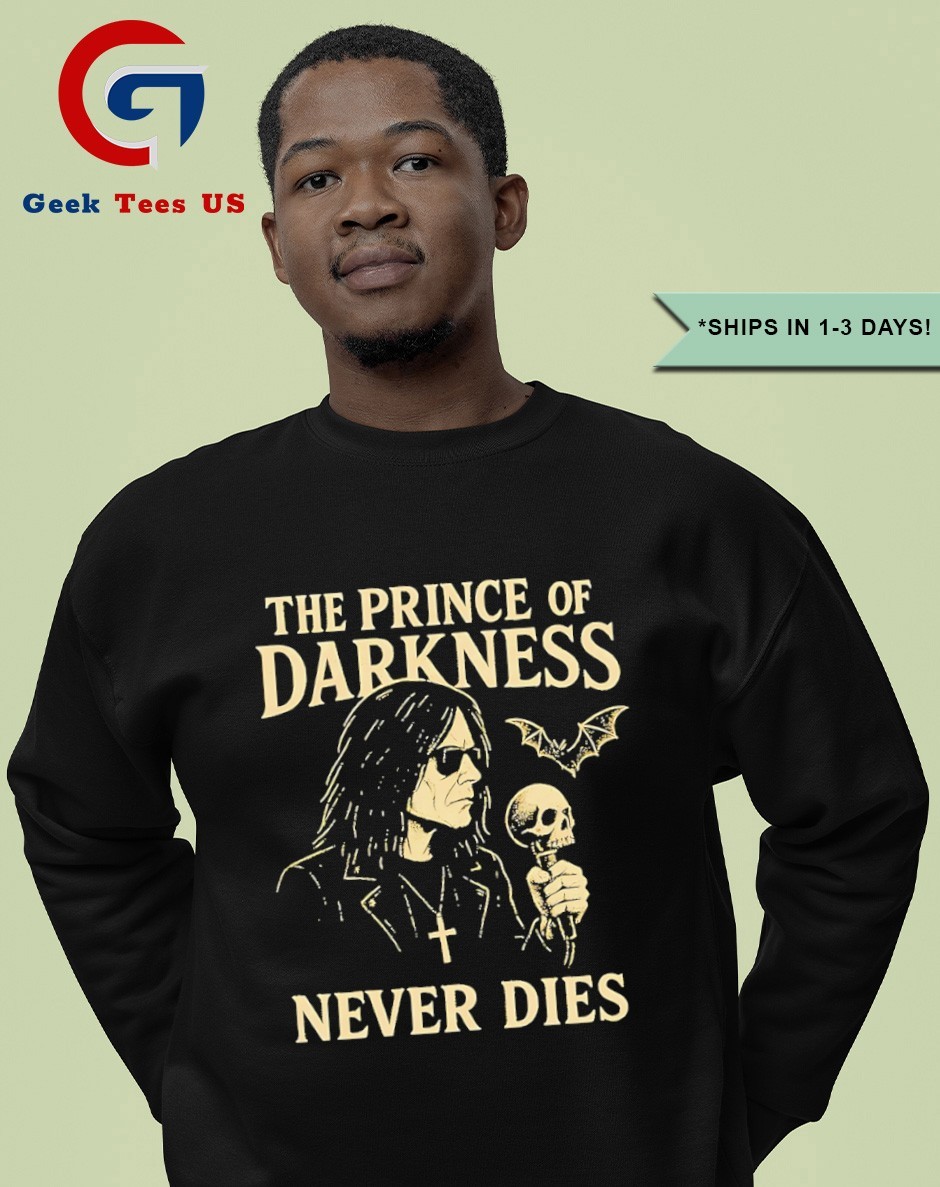 ◆ おちゃ ◆ Prince of Darkness Ozzy Osbourne Memorial 1948-2025 shirt