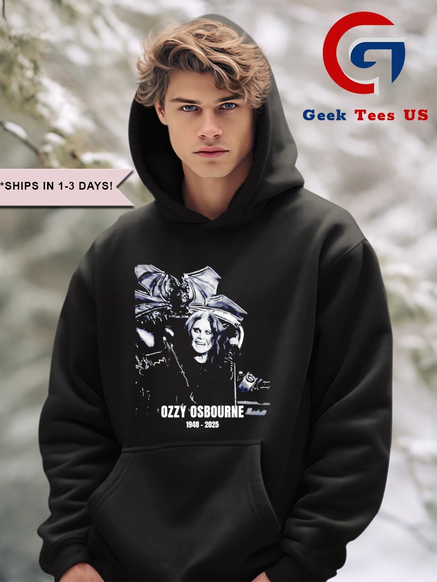 Ozzy Osbourne Rip 1948-2025 shirt, hoodie, sweater, long
