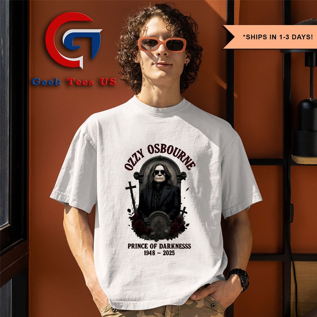 ◆ おちゃ ◆ Ozzy Osbourne The Prince of Darkness 1948-2025 shirt, hoodie