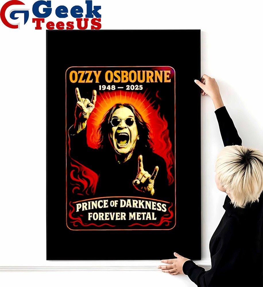 ozzy様 RIP Ozzy Osbourne 1948-2025 Prince Of Darkness Forever Metal