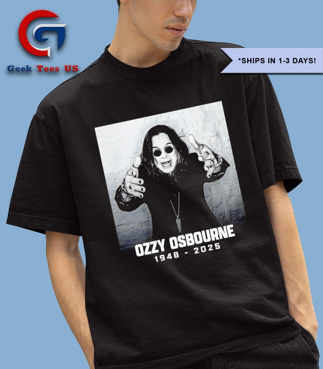 RIP Ozzy Osbourne 1948-2025 shirt, hoodie, sweater, long