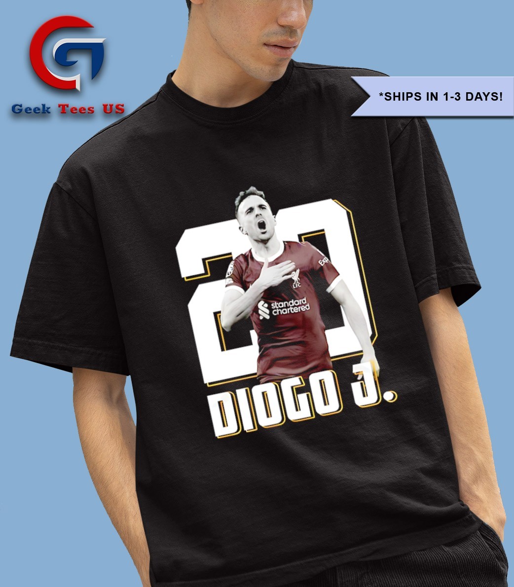 Rip Diogo Jota No.20 Liverpool FC 1996-2025 signature shirt