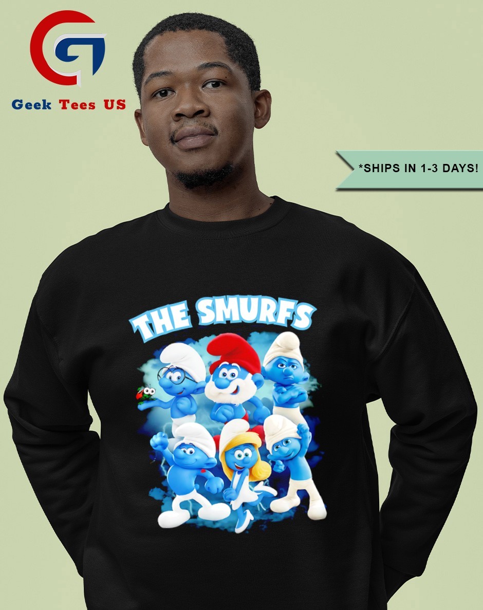 ★2025SS新作★WKNDRS X SMURFS★CARTOON T-SHIRT Amazon.com: The Smurfs 65th Anniversary Smurfette T-Shirt