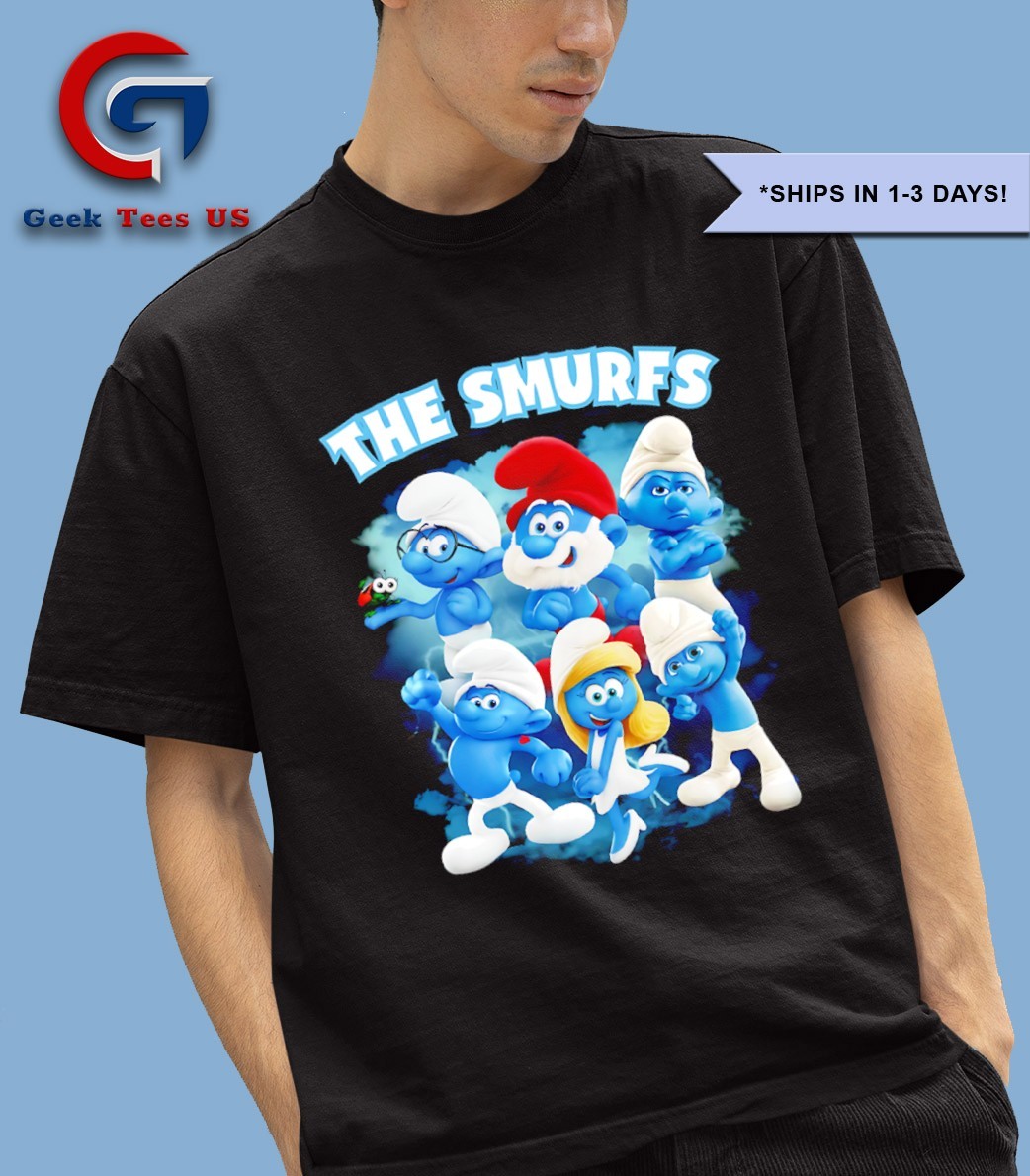 ★2025SS新作★WKNDRS X SMURFS★CARTOON T-SHIRT Smurf T-shirt - The smurfs - Junior - Zara - Size 152