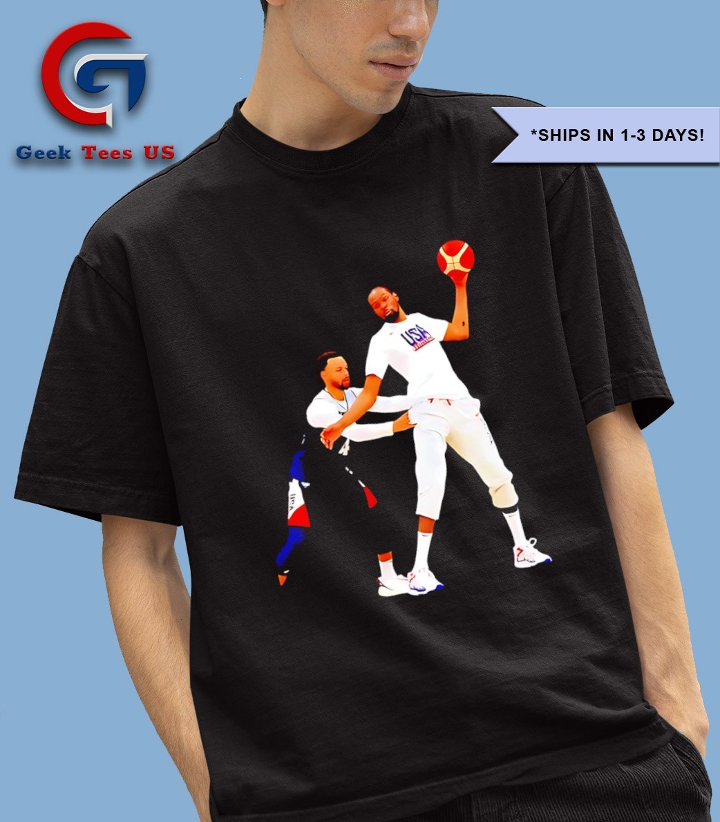 Steph Curry Kevin Durant Men's Basketball Team Olympic USA